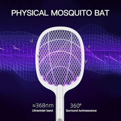 USB Rechargeable Electric Mosquito Swatter & Lamp – Fly Zapper