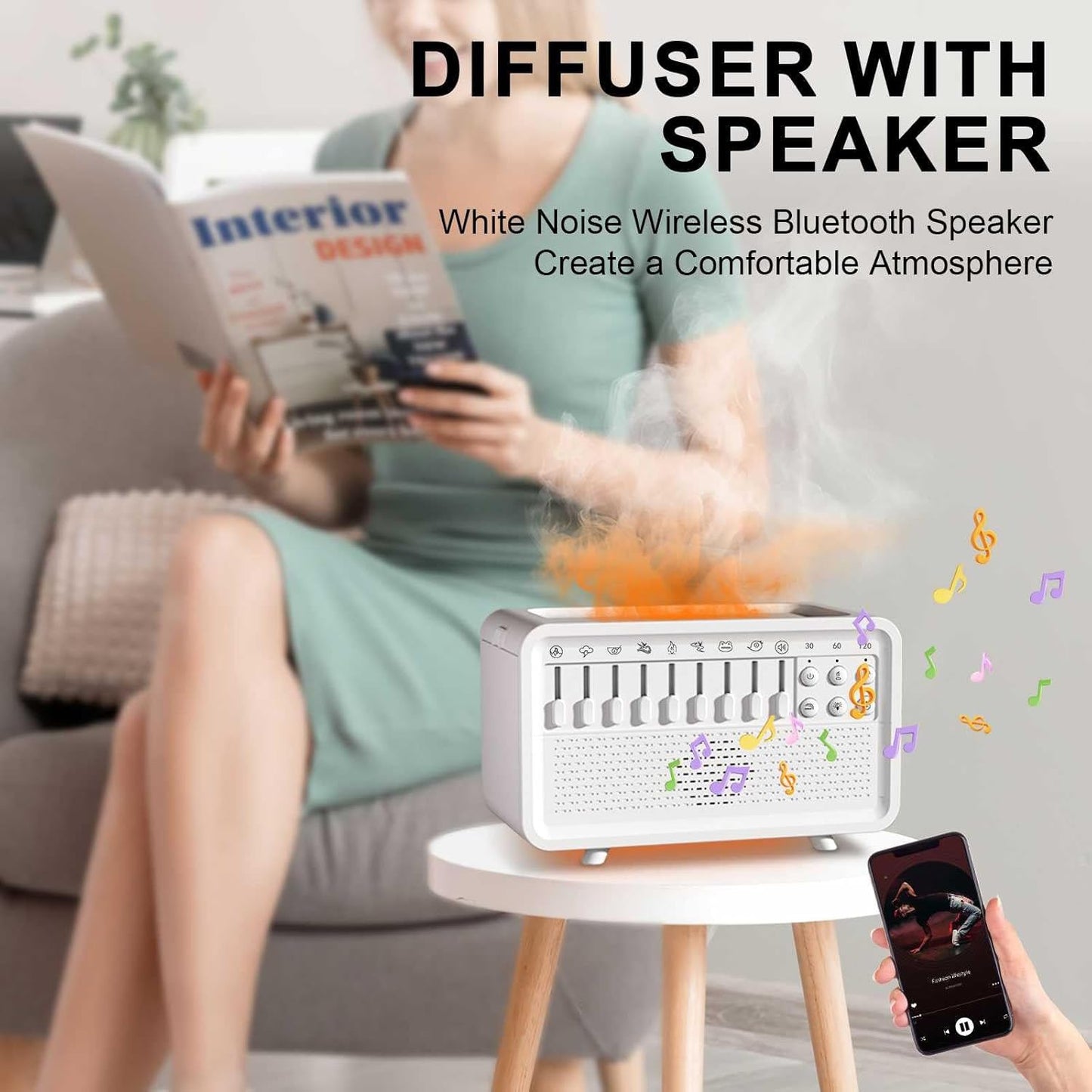 White Noise Sound Machine Diffuser