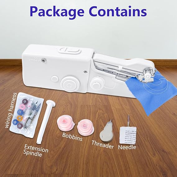 Portable Handheld Sewing Machine – Mini Cordless Quick Stitch Tool 🧵✨