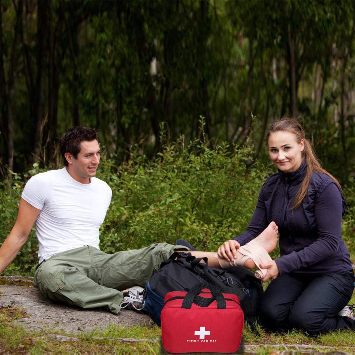 Universal First Aid Kit Medical Portable Emergency Bag for Outdoor Camping Hiking Home