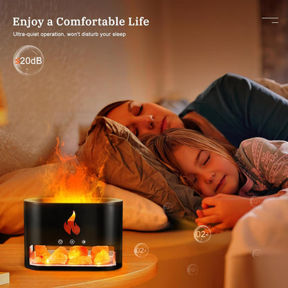 2-in-1 Flame Essential Oil Diffuser