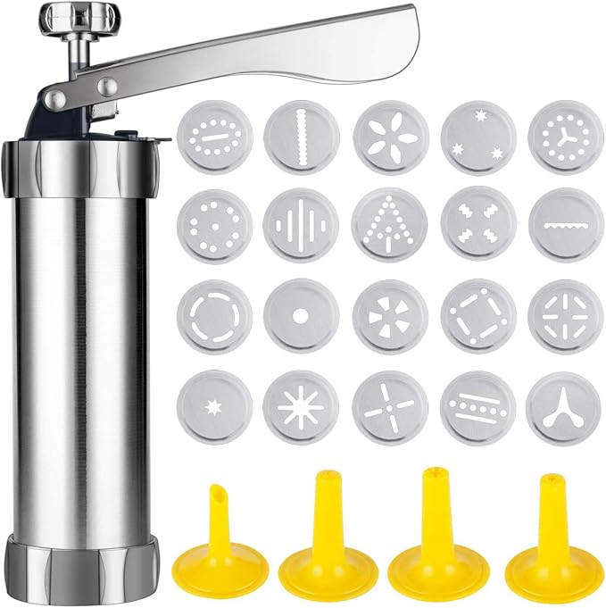 Stainless Steel Cookie Press & Churro Maker 🍪✨