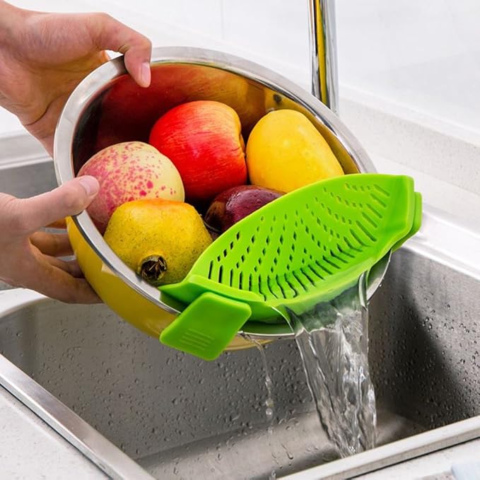 Clip-On Pot Strainer 🥦🍝💧
