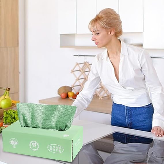Pull-Out Microfiber Cleaning Cloths – 20PCS 🧽✨