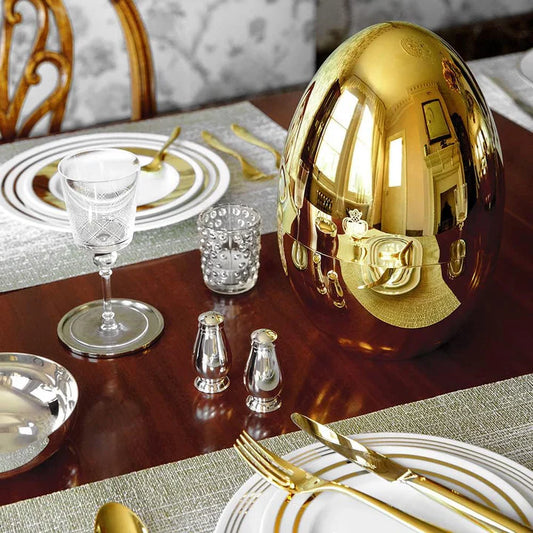 Premium Cutlery Set 24 Pcs with Oval Shaped Stand