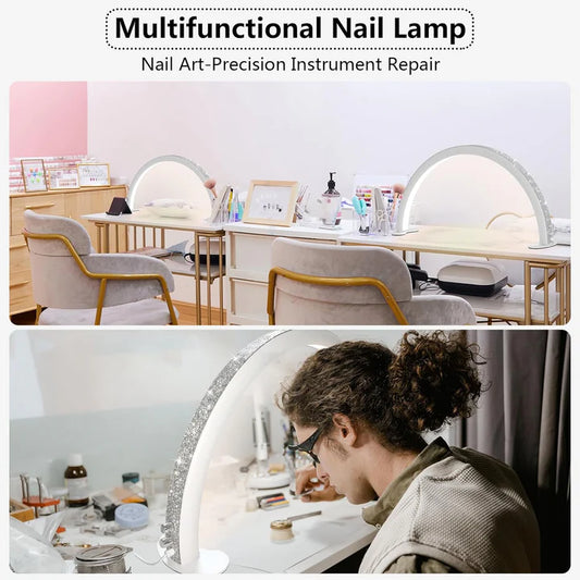 Half Led Moon LED Light Stand