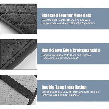 Universal Car Armrest Cover – Anti-Slip Leather Protector