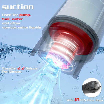 Portable Battery Powered Operated Liquid , Fuel  Transfer Pump