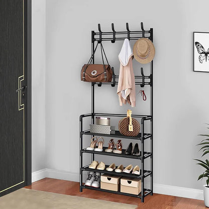 3-in-1 Coat Rack & Shoe