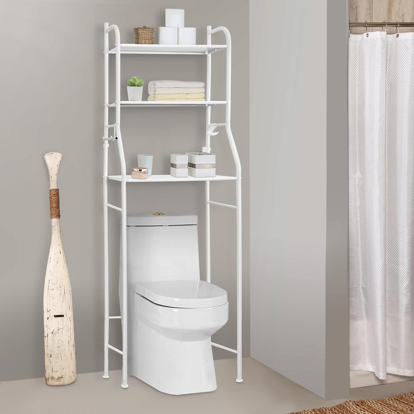 3-Layer Over-Toilet Storage Rack
