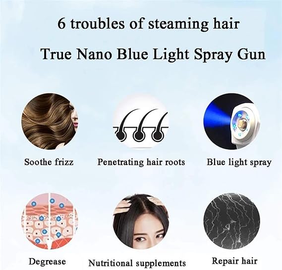 Nano Hair Steamer Gun – Hydrating Micro Mist Sprayer 💨💇‍♀️