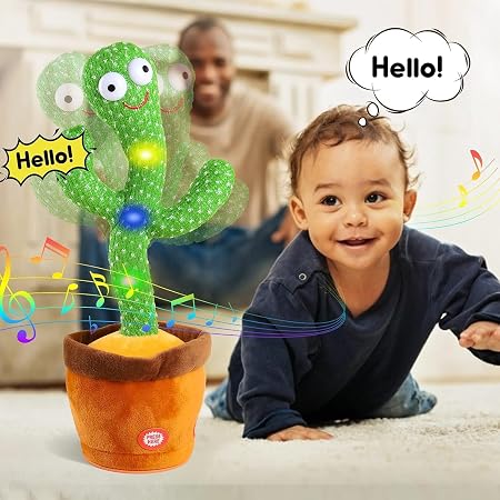 Dancing Talking Plush Toy , cactus talking toy