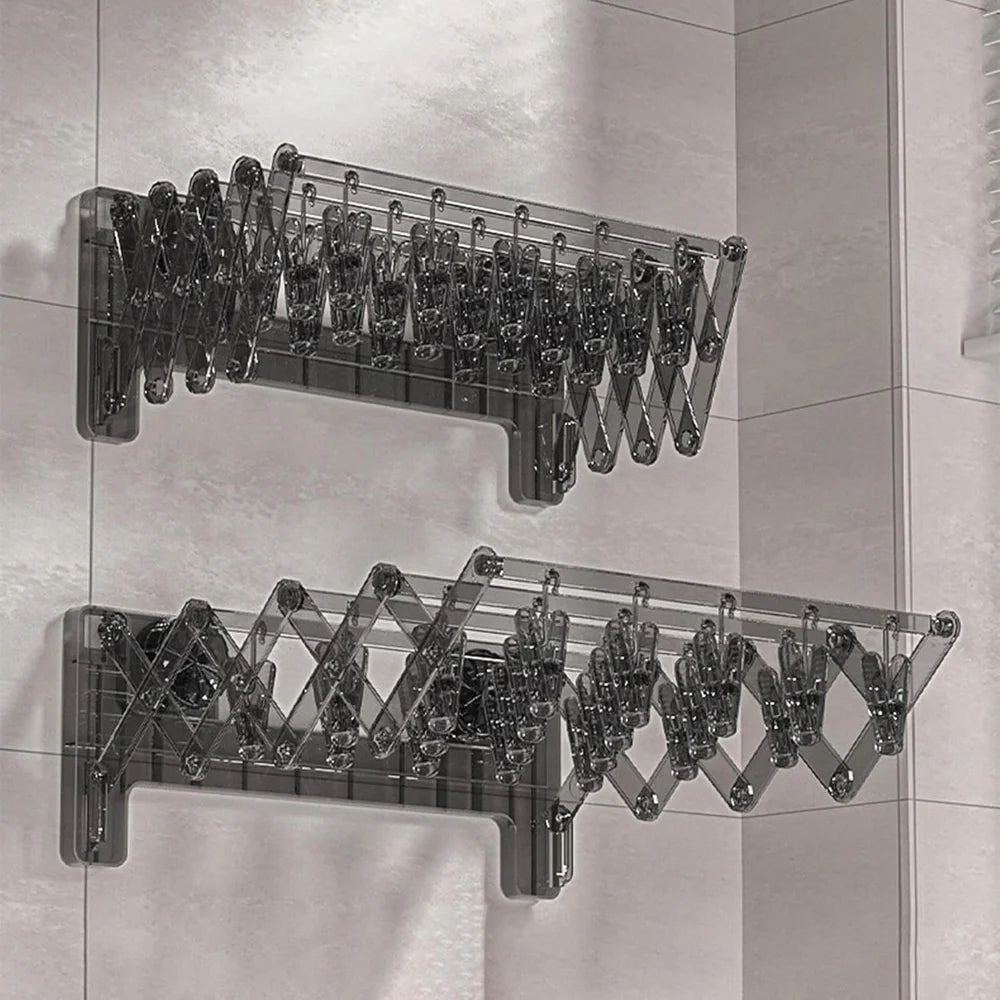 Foldable Sock Drying Rack – Space Saving Suction Design