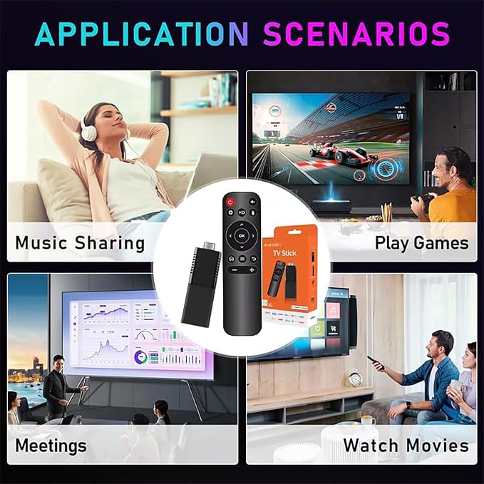 4K Smart TV Stick – 2GB RAM / 16GB 📺✨