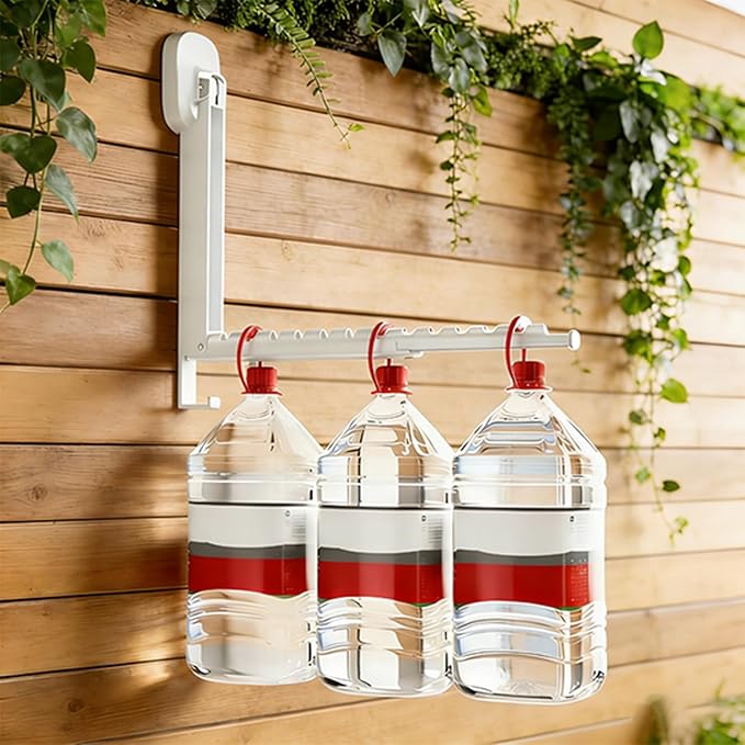 Foldable Wall-Mounted Clothes Drying Rack – Space Saving Hanger 👕✨