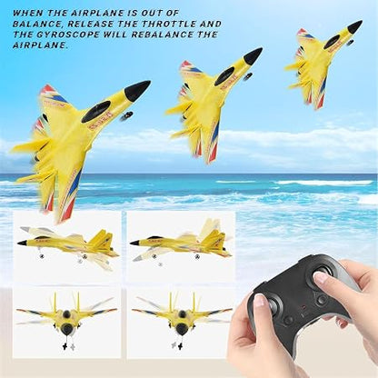 JOYBER SU-27 RC Fighter Jet – 1:16 ✈️🎮💛