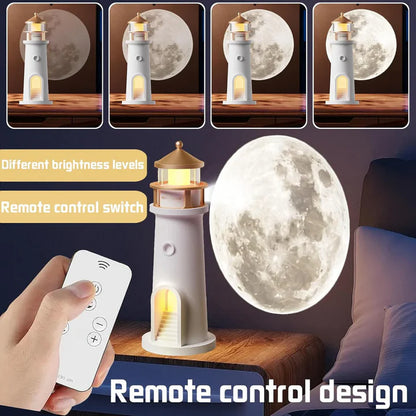 Lighthouse Moon Projector Lamp