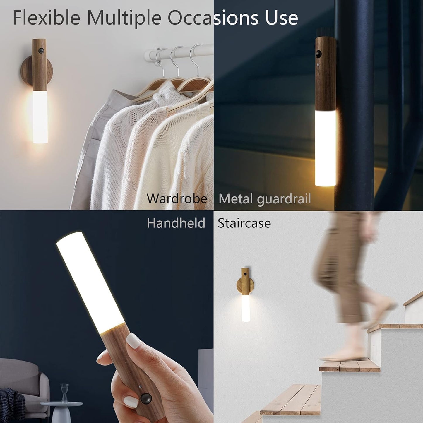 Sensor Light for Home with USB Charging Wireless