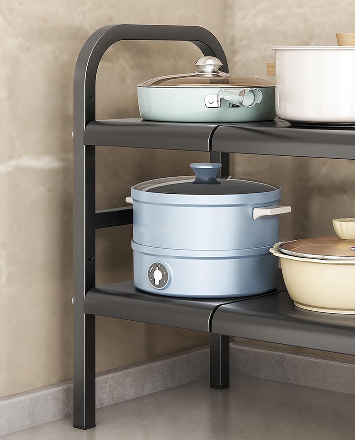 Under Sink Organizer, 2 Tier Bathroom Organizer