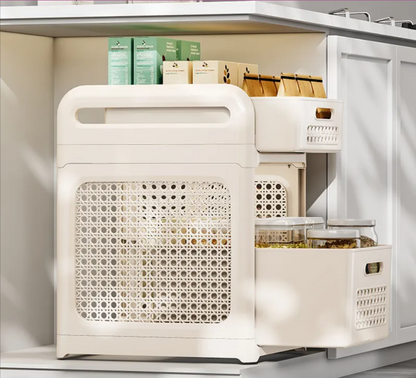 3-Tier Rolling Storage Cart – Multi-Purpose Organizer with Wheels 🛒✨