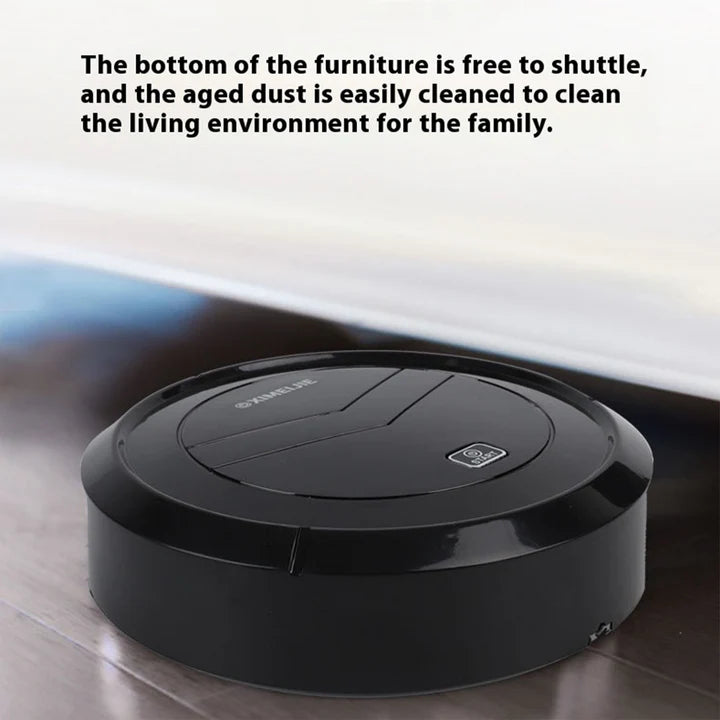 2-in-1 Mini Cleaning Sweeping Robot Suction & Mop