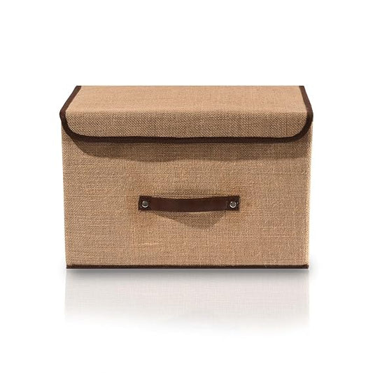 Storage Box with Lid Stackable Foldable Storage Container for Clothes
