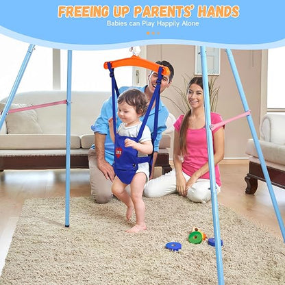 2-in-1 Baby Jumper & Walking Harness – Adjustable Indoor/Outdoor Fun