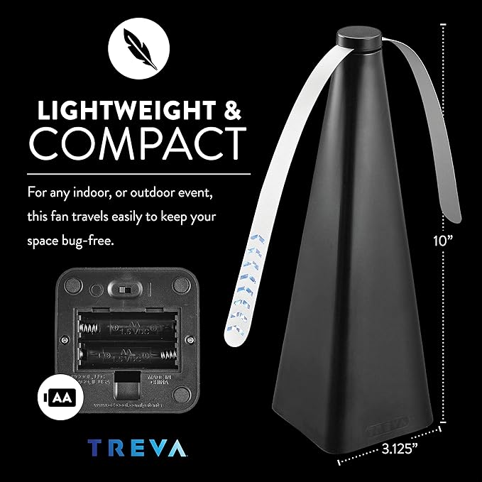 Fly Repellent Table Fan – Reflective Blade Insect Deterrent