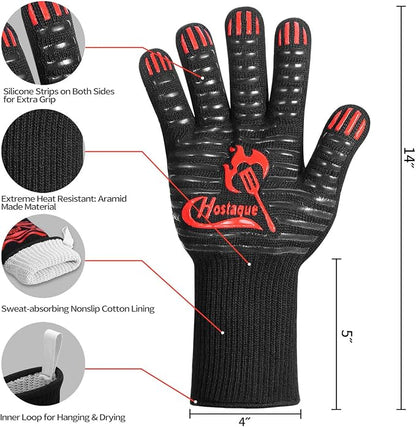 Extreme Heat Resistant BBQ Gloves 🔥🧤