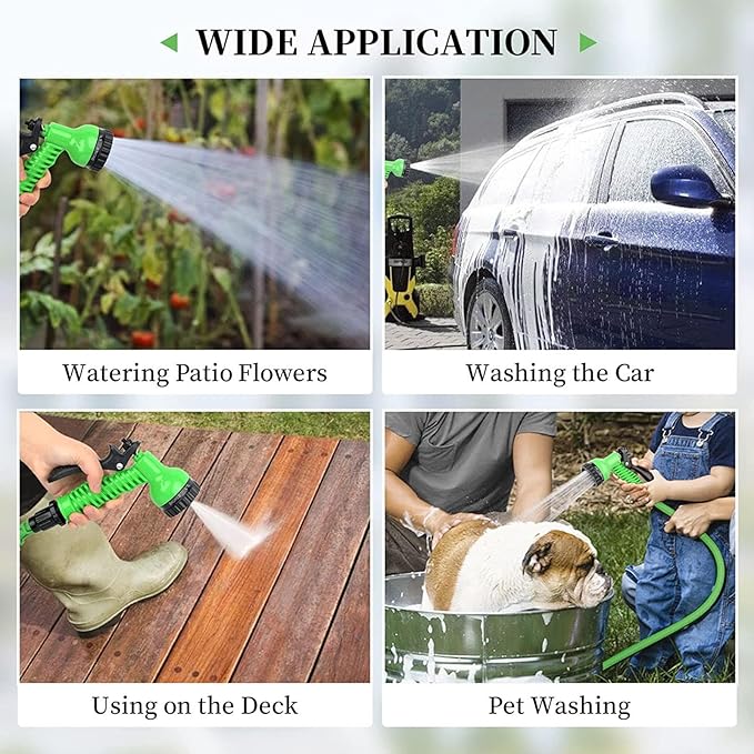 Expandable Garden Hose 22M – Flexible Spray Water Hose
