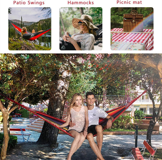 Hammock Portable Camping Hanging Outdoor Swing