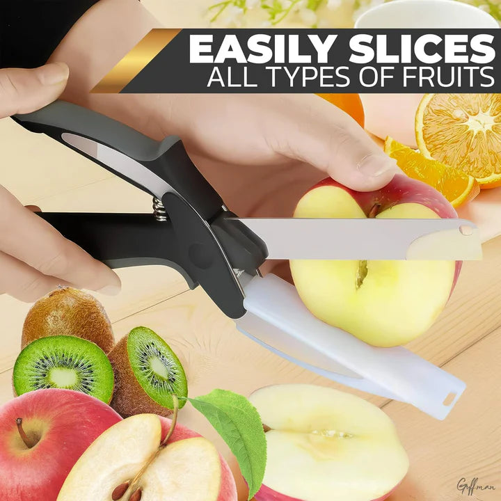Kitchen Scissor Smart Cutting Board
