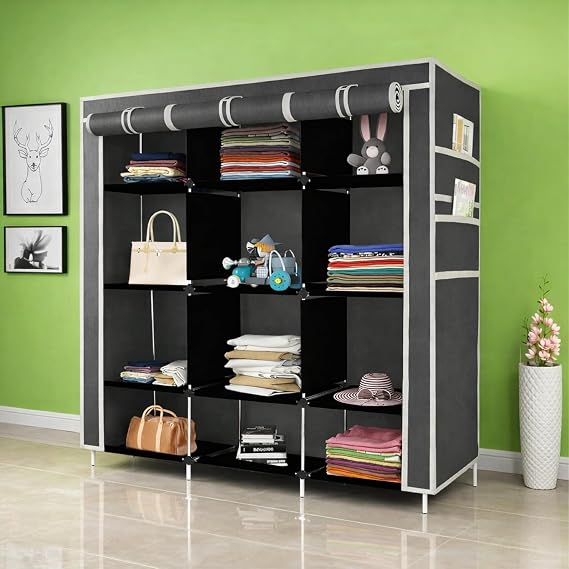 Storage Wardrobe Closet For Clothes/Books/Office Bag