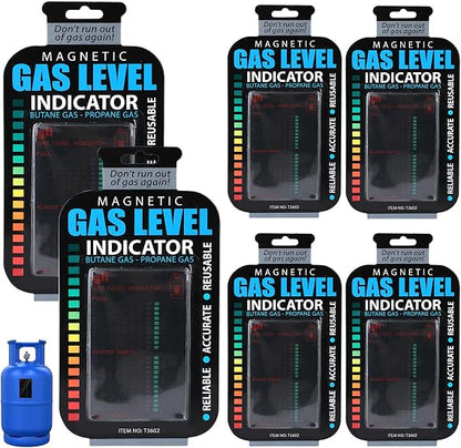Magnetic Gas Level Indicator Reusable Propane Fuel Level Indicators