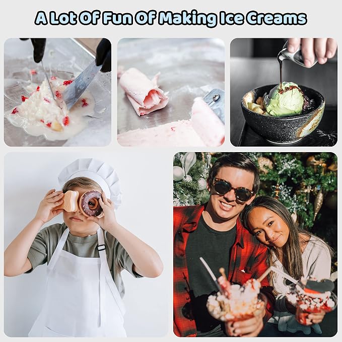 Rolled Ice Cream Maker – Instant Cold Plate 🍦❄️