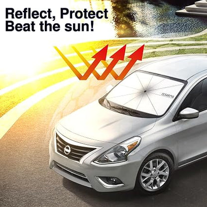 Foldable Car Windshield Sun Shade Umbrella ☀️🚗