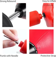 Desktop Punching Bag, [Upgrade, Flexibility] Boxing Bag Speed Balls Boxing High - Black color