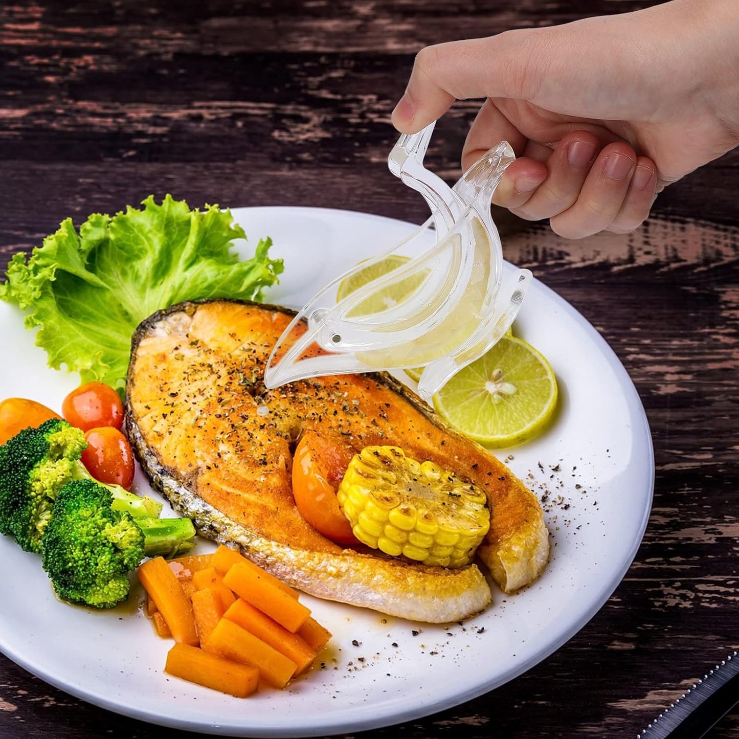 Transparent Hand Fruit Juicer