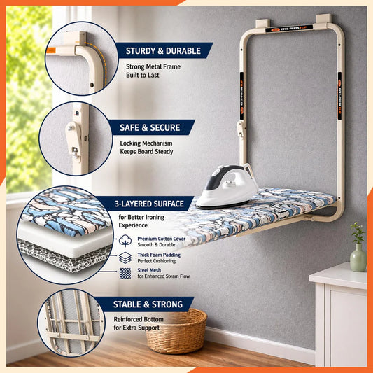 Foldable Wall Mounted Ironing Board