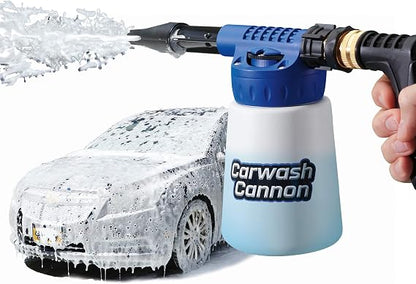 Car Wash Foam Cannon – 5-Setting Foam Blaster Spray Gun 🚗🫧✨