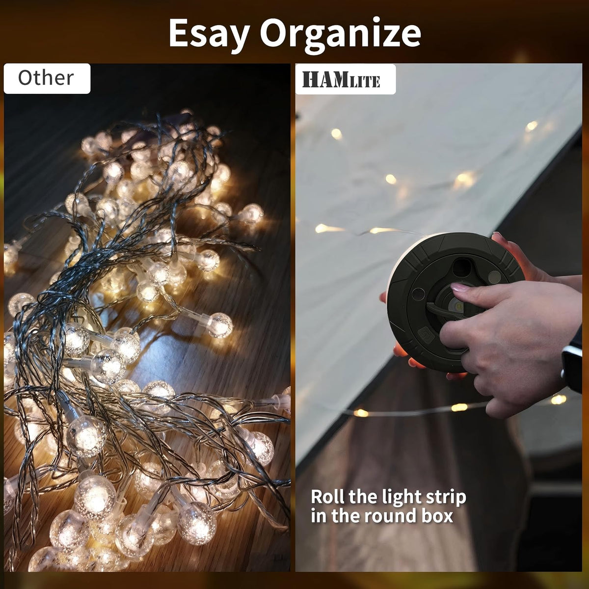Outdoor Camping String Lights Led Rope