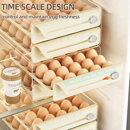 60-Egg Refrigerator Storage Container – BPA-Free Organizer