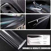 7D Carbon Fiber Vinyl Wrap, Self Adhesive Film, Waterproof Wrap Roll