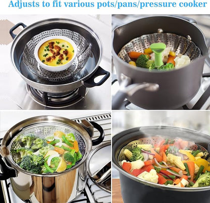 Expandable Vegetable Steamer Basket 🥦🍲