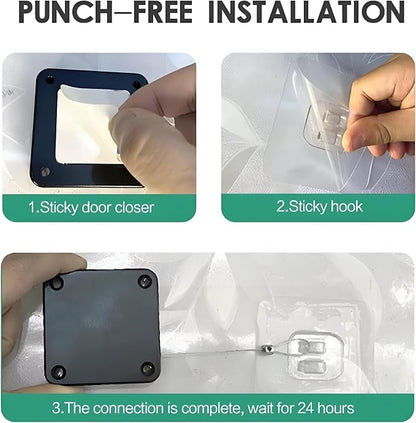 Automatic Door Closer – Self-Closing Adjustable Door Device 🚪✨
