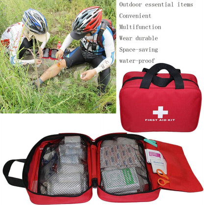 Universal First Aid Kit Medical Portable Emergency Bag for Outdoor Camping Hiking Home