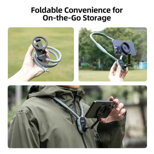 Magnetic Neck Mount for Phone Holder - TELESIN