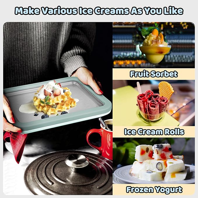 Rolled Ice Cream Maker – Instant Cold Plate 🍦❄️