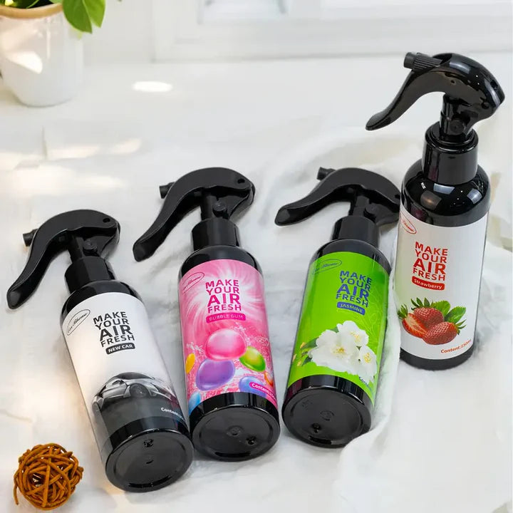 1pcs 150ML Car Air Freshener Hand Spray Perfume Odor Eliminator Essential Long-Lasting Home Air Purification Deodorization