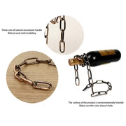 Wine Holder White Rope Or Metail Chain